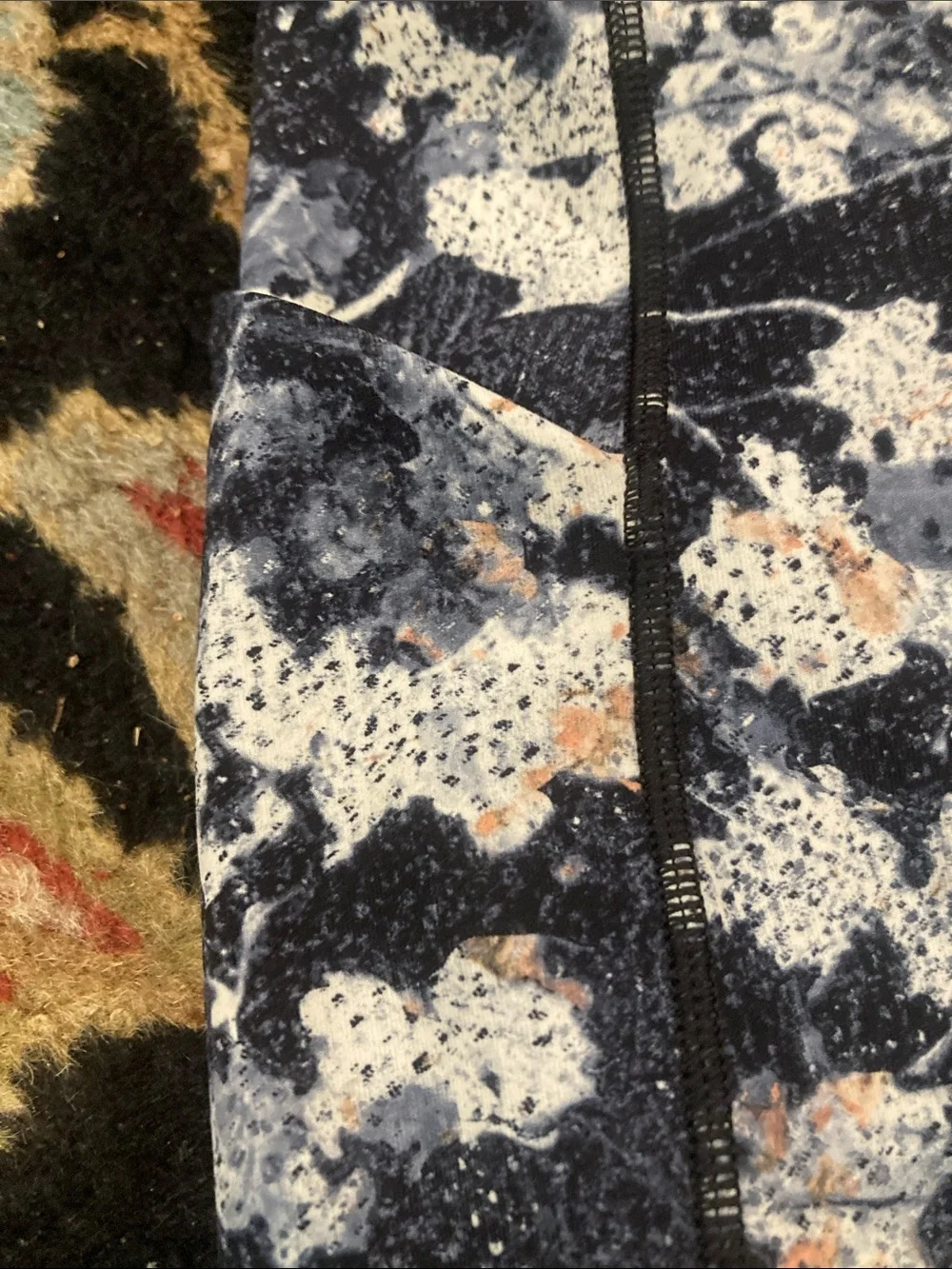 lululemon athletica Floral-Pattern Leggings